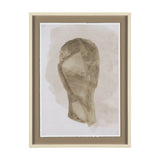 Weathered Silence I by Mercana Studio Hand Embelished Textured Framed Artwork Matted under Glass from Mercana - Luna Furniture