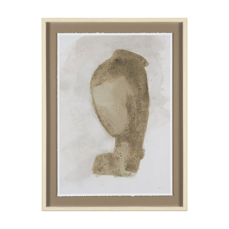 Weathered Silence II by Mercana Studio Hand Embelished Textured Framed Artwork Matted under Glass from Mercana - Luna Furniture