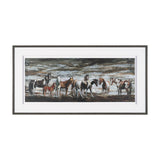 Equine Echoes III by Mercana Studio Hand Embelished Textured Framed Artwork Matted under Glass from Mercana - Luna Furniture