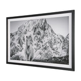 Majestic Mane - Snowscape by Matt Roseveare Framed Art Print Matted under Glass from Mercana - Luna Furniture