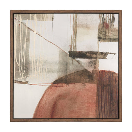 Echoes in Balance I by Mercana Studio Hand-Embellished Textured Framed Canvas Artwork from Mercana - Luna Furniture