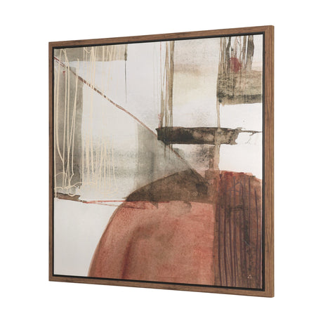 Echoes in Balance I by Mercana Studio Hand-Embellished Textured Framed Canvas Artwork from Mercana - Luna Furniture
