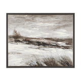 Quiet Horizons I by Mercana Studio Hand-Embellished Textured Framed Canvas Artwork from Mercana - Luna Furniture