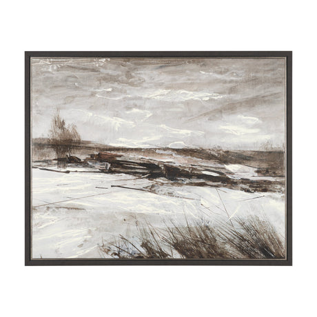 Quiet Horizons I by Mercana Studio Hand-Embellished Textured Framed Canvas Artwork from Mercana - Luna Furniture