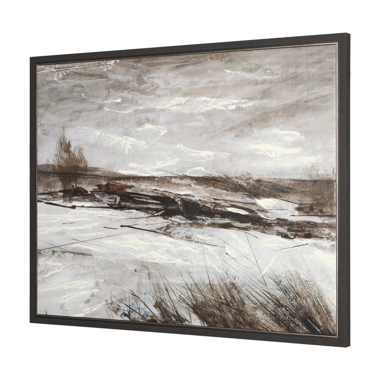 Quiet Horizons I by Mercana Studio Hand-Embellished Textured Framed Canvas Artwork from Mercana - Luna Furniture