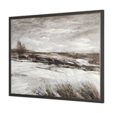 Quiet Horizons I by Mercana Studio Hand-Embellished Textured Framed Canvas Artwork from Mercana - Luna Furniture