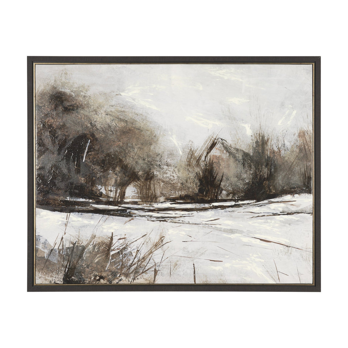 Quiet Horizons II by Mercana Studio Hand-Embellished Textured Framed Canvas Artwork from Mercana - Luna Furniture