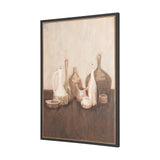 Bottled Perspective I by Mercana Studio Hand-Embellished Textured Framed Canvas Artwork from Mercana - Luna Furniture