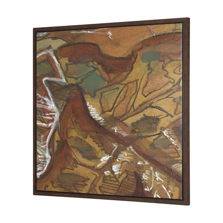 Rusttone I by Mercana Studio Hand-Embellished Textured Framed Canvas Artwork from Mercana - Luna Furniture