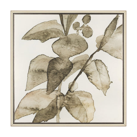 Cornus Alba I by Mercana Studio Hand-Embellished Textured Framed Canvas Artwork from Mercana - Luna Furniture