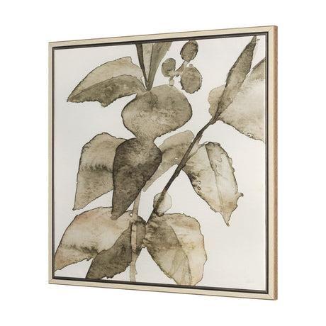 Cornus Alba I by Mercana Studio Hand-Embellished Textured Framed Canvas Artwork from Mercana - Luna Furniture