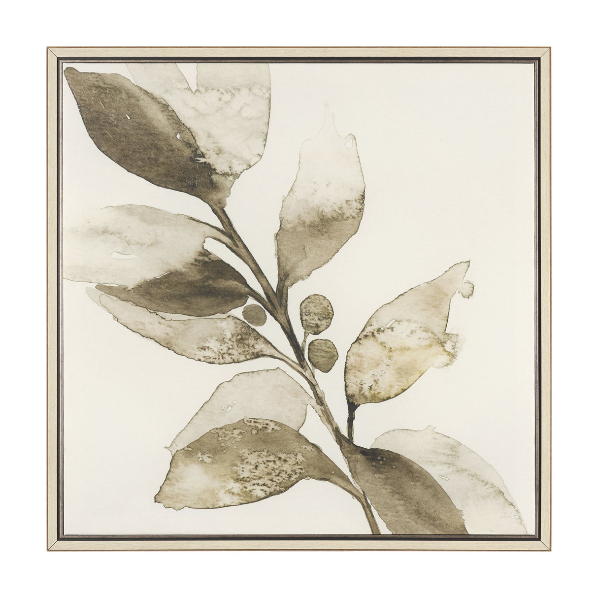 Cornus Alba II by Mercana Studio Hand-Embellished Textured Framed Canvas Artwork from Mercana - Luna Furniture