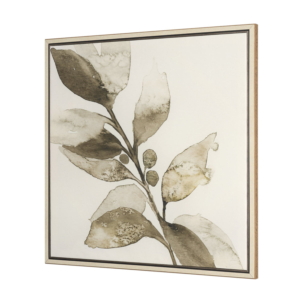 Cornus Alba II by Mercana Studio Hand-Embellished Textured Framed Canvas Artwork from Mercana - Luna Furniture