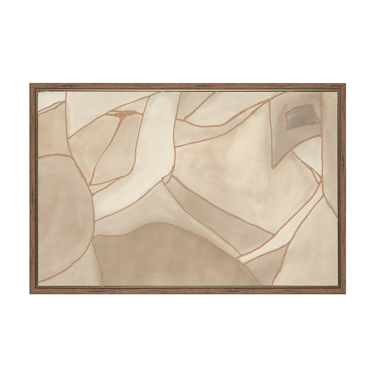 Field Patchwork I by Mercana Studio Handmade Original Framed Canvas Artwork from Mercana - Luna Furniture