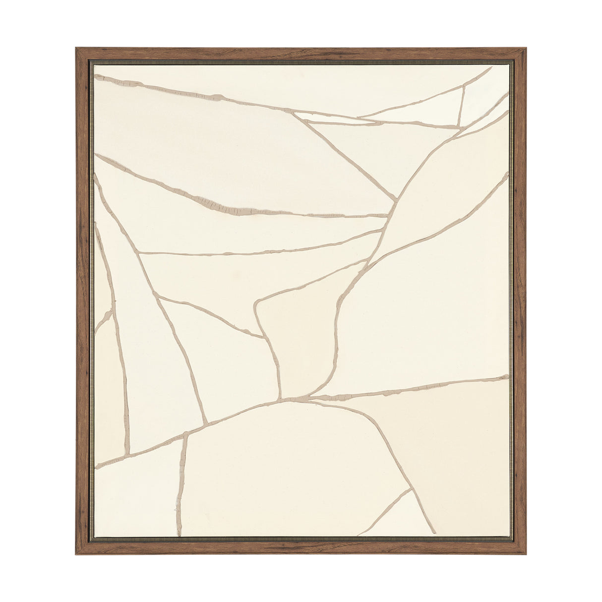 Field Patchwork II by Mercana Studio Handmade Original Framed Canvas Artwork from Mercana - Luna Furniture