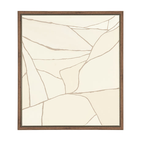 Field Patchwork II by Mercana Studio Handmade Original Framed Canvas Artwork from Mercana - Luna Furniture