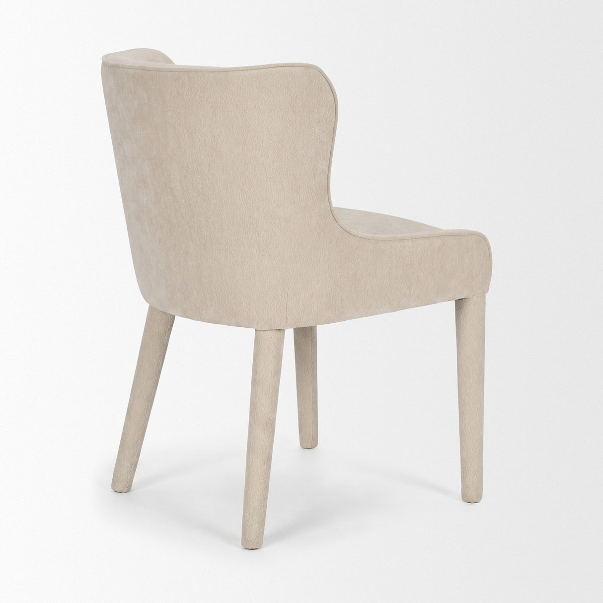 Nolan Slope Cream Chenille Dining Chair, Set of 2 from Mercana - Luna Furniture