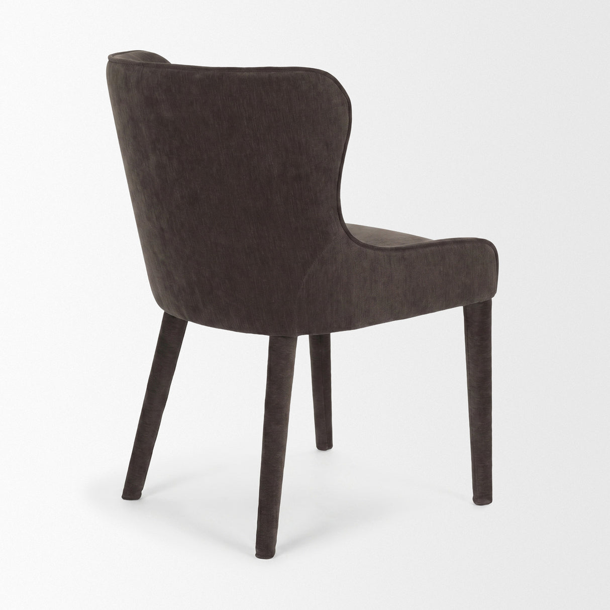 Nolan Slope Charcoal Chenille Dining Chair, Set of 2 from Mercana - Luna Furniture
