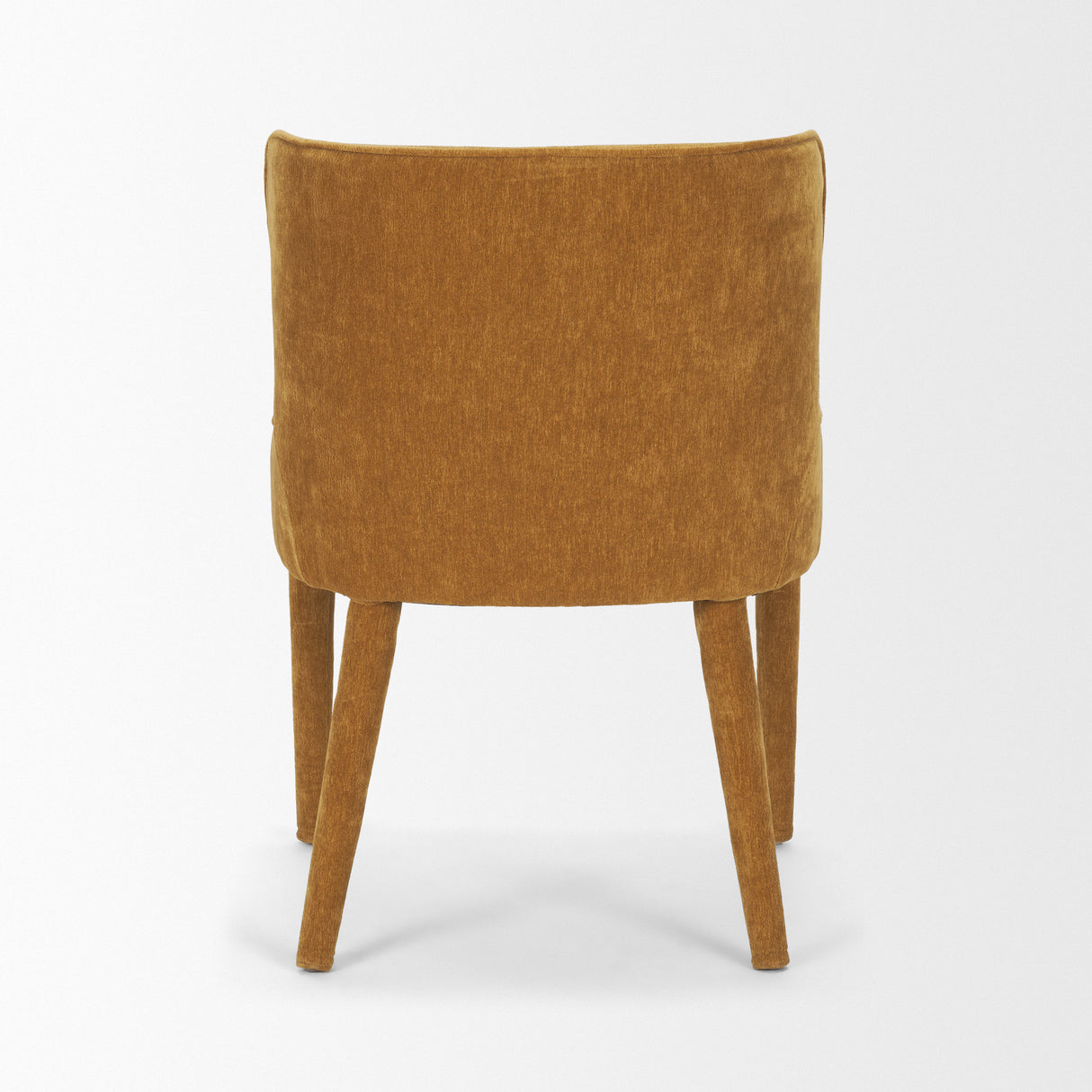 Nolan Slope Rust Chenille Dining Chair, Set of 2 from Mercana - Luna Furniture