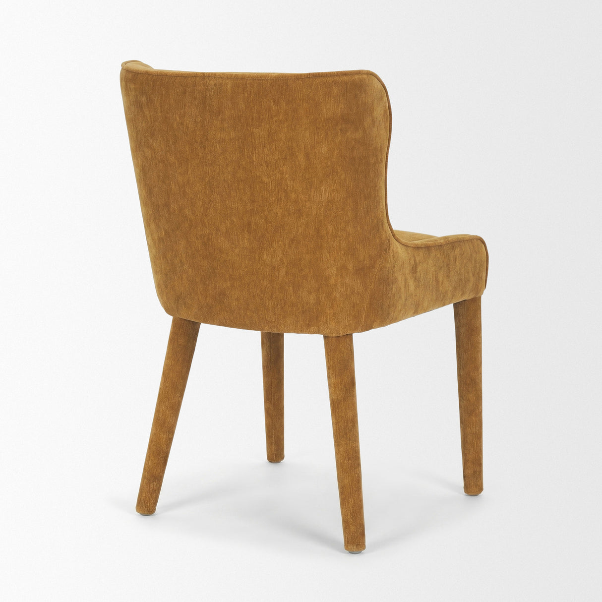 Nolan Slope Rust Chenille Dining Chair, Set of 2 from Mercana - Luna Furniture