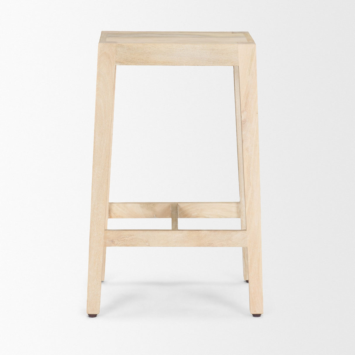 Colony Light Brown Solid Wood Counter Stool from Mercana - Luna Furniture