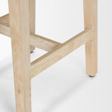 Colony Light Brown Solid Wood Counter Stool from Mercana - Luna Furniture