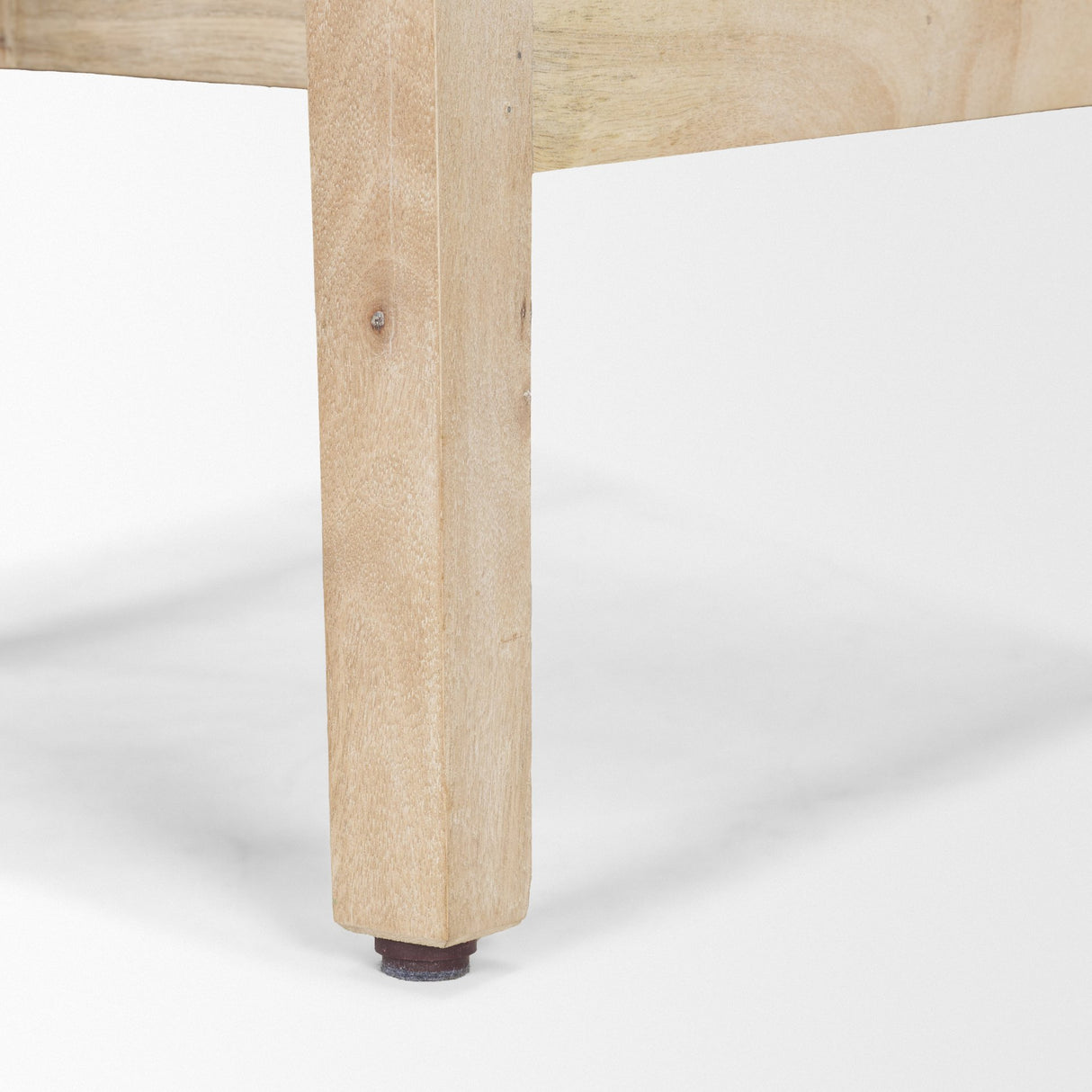 Colony Light Brown Solid Wood Counter Stool from Mercana - Luna Furniture