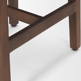 Colony Medium-Dark Brown Solid Wood Counter Stool from Mercana - Luna Furniture