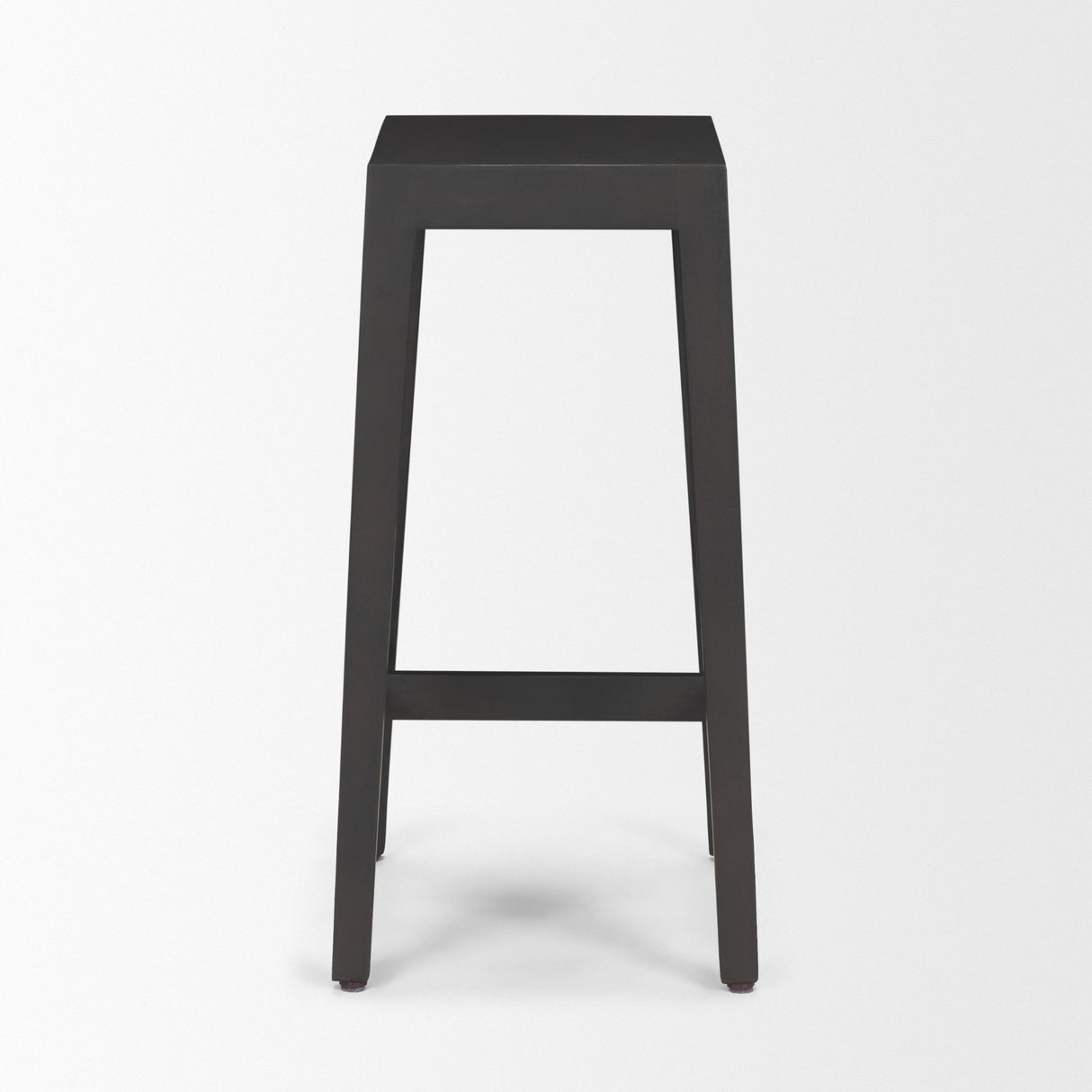 Colony Black-Brown Solid Wood Counter Stool from Mercana - Luna Furniture