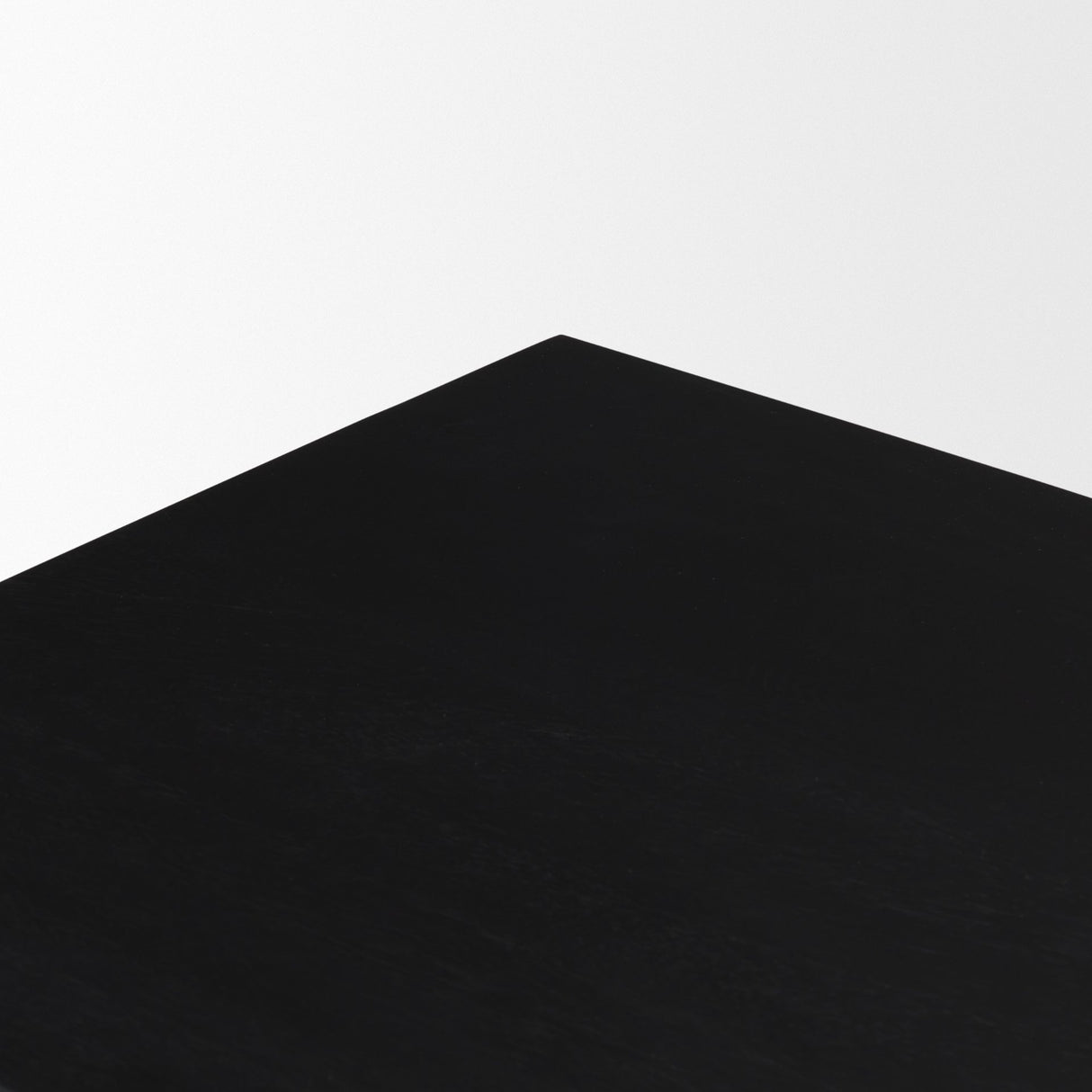 Grier Matte Black Stained Wood w/ Black Cane Accent Cabinet from Mercana - Luna Furniture