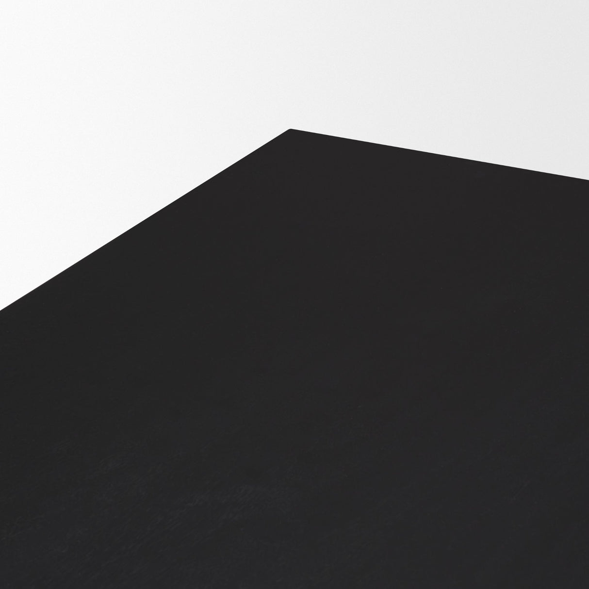Grier 84" Black Wood w/ Black Cane Dining Table from Mercana - Luna Furniture
