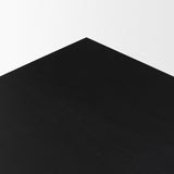 Grier 72" Black Wood W/ Black Cane Sideboard from Mercana - Luna Furniture