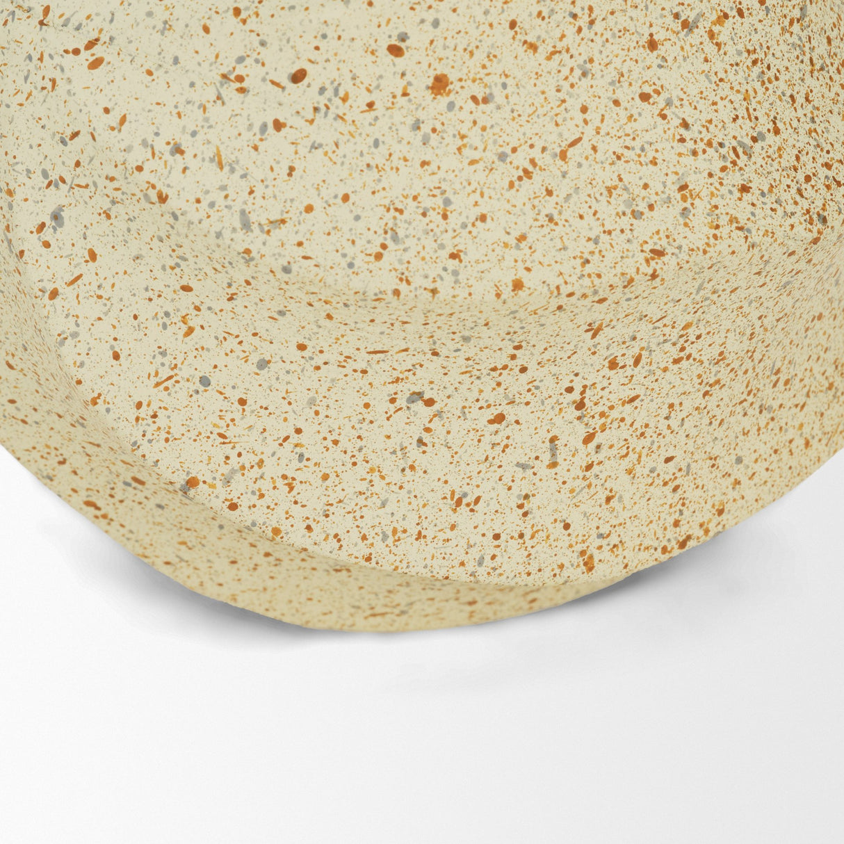 Imani Small Sculptural Textured Beige Metal Decorative Orb Object from Mercana - Luna Furniture