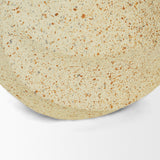 Imani Small Sculptural Textured Beige Metal Decorative Orb Object from Mercana - Luna Furniture