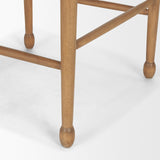 Brinley Woven Paper Rope w/ Brown Wood Frame Counter Stool from Mercana - Luna Furniture
