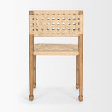 Brinley Woven Paper Rope w/ Brown Wood Frame Dining Chair, Set of 2 from Mercana - Luna Furniture