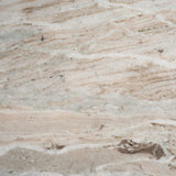 Nylah Solid Pink Marble Round Accent Table from Mercana - Luna Furniture