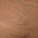 Hisako Mid Brown Open Round Accent Table from Mercana - Luna Furniture