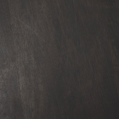 Rashama Dark Brown Wood Stacked Geometric Round Accent Table from Mercana - Luna Furniture