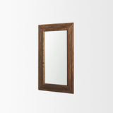 Bennet Small Rectangle Reclaimed Wooden Mirror from Mercana - Luna Furniture