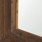 Bennet Small Rectangle Reclaimed Wooden Mirror from Mercana - Luna Furniture
