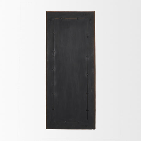 Bennet Large Rectangle Reclaimed Wooden Mirror from Mercana - Luna Furniture