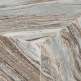 Matteo Solid Pink Marble Rectangular Coffee Table from Mercana - Luna Furniture