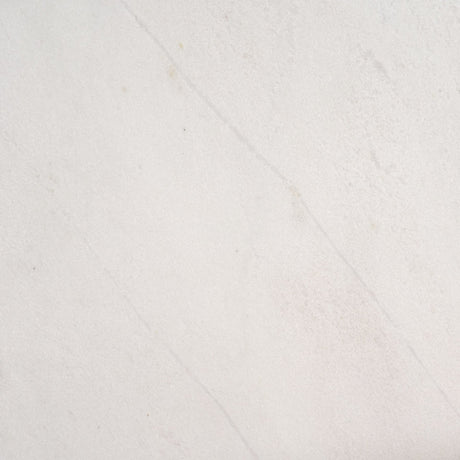 Matteo Solid White Marble Square Side Table from Mercana - Luna Furniture