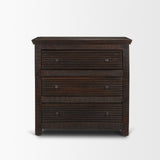 Rhett Reclaimed Wood 3 Drawer Cabinet from Mercana - Luna Furniture