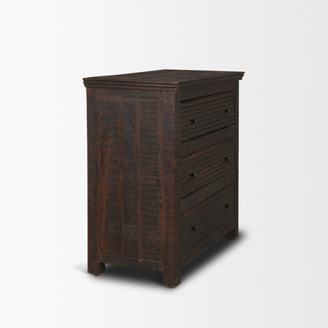 Rhett Reclaimed Wood 3 Drawer Cabinet from Mercana - Luna Furniture