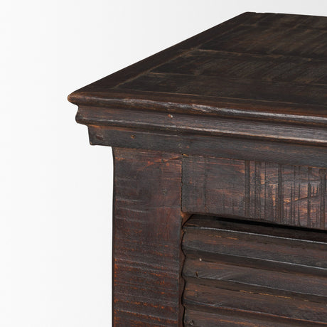 Rhett Reclaimed Wood 3 Drawer Cabinet from Mercana - Luna Furniture