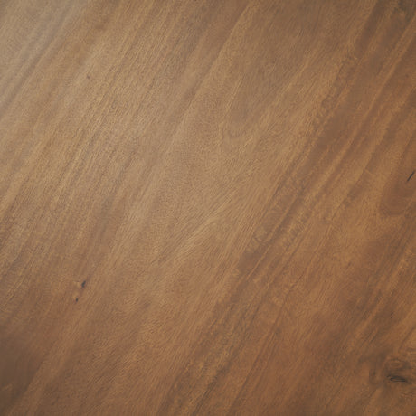 Atlas 60" Warm Mid-Brown Wood Stacked Pedestal Base Round Dining Table from Mercana - Luna Furniture