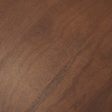 Cove Mid-Brown Sculptural Open Side Table from Mercana - Luna Furniture
