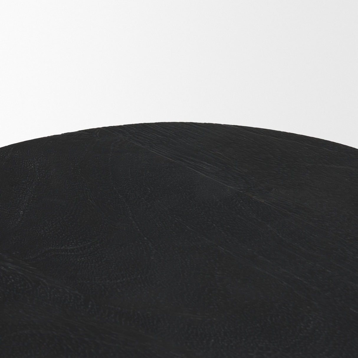 Cove Dark Brown Sculptural Open Side Table from Mercana - Luna Furniture